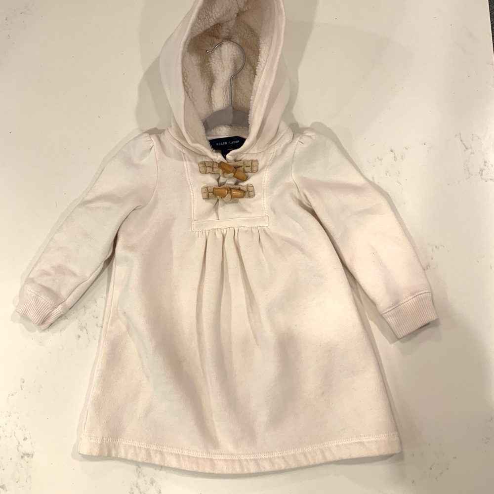 RL hooded sweatshirt dress